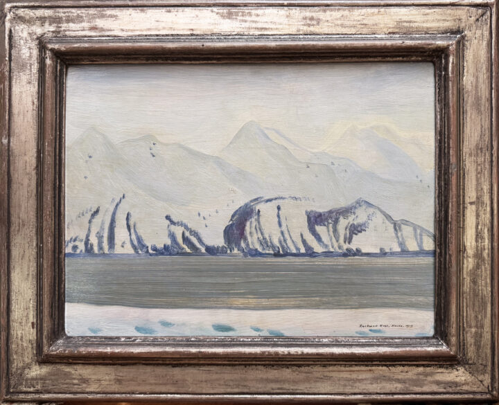 View larger image of artwork titled Alaska Impression #37 with Frame