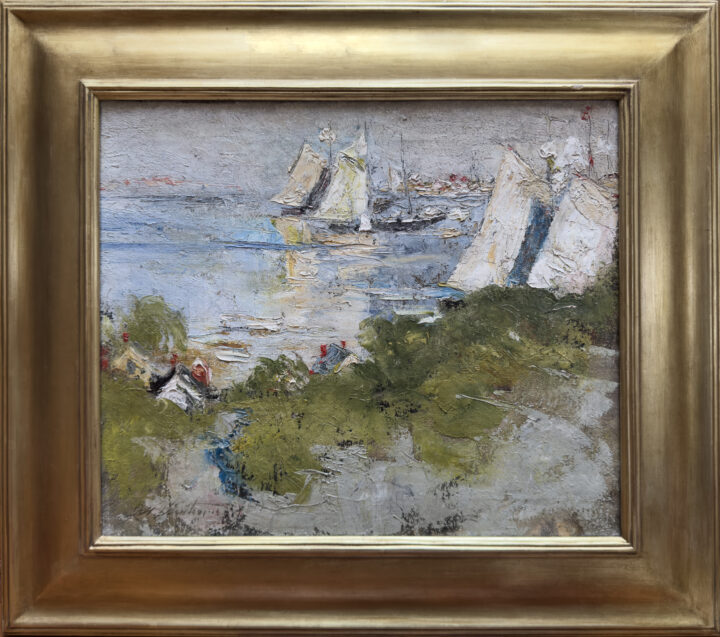 View larger image of artwork titled By the Sea with Frame